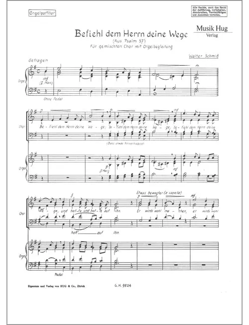 Befiehl dem Herrn neue Wege